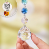 Custom Crystal Suncatcher With Charm - Personalized Pet Memorial Gifts For Dogs - Forever Loved, Never Forgotten