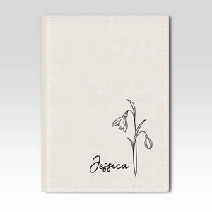 Custom Passport Cover, Passport Holder - Personalized Summer Vacation And Travel Gifts For Women, Men - She Travels, She Conquers