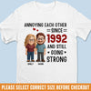 Custom Unisex T-shirt, Premium T-shirt, Hoodie - Personalized Anniversary Wedding Gifts For Husband And Wife, Him And Her - Annoying You Is My Love Language