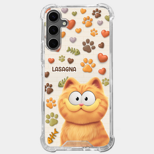 Custom 3D Inflated Effect Printed Clear Phone Case - Personalized Birthday Gifts For Cat Lovers, Cat Mom And Dad - Furry Friends Brighten Every Call