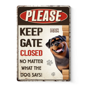 Custom Home Decor Metal Sign - Personalized Birthday Gifts For Dog Lovers, Dog Dad And Mom - Beware Of Canine Charmers