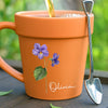 Custom Plant Pot Ceramic Mug - Personalized Garden Gifts For Gardeners, Best Friends, Family - Grow With Love - Flower Pot Mug