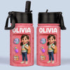 Custom Photo Kids Backpack, Water Bottle, Lunch Bag - Personalized Back To School Gifts For Kids - Hydrate For Learning And Play
