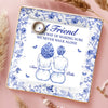 Custom Full-Print Jewelry Dish - Personalized Best Friend Birthday Gifts For Women - We Never Walk Alone
