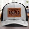 Sombrero Con Parche De Cuero Con Forma Personalizada - Regalos De Cumpleaños Personalizados Para Papá, Abuelo - Abuelo Cariñoso Siempre A Tu Lado