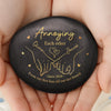Custom Printed Rock - Personalized Anniversary Wedding Gifts For Husband And Wife, Him And Her - Cheers To Our Story
