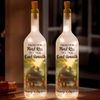 Custom Bottle Lamp - Personalized Anniversary Wedding Gifts For Husband And Wife, Him And Her - Together Through Every Final Breath