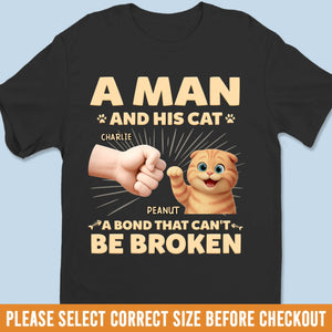 Custom Unisex T-shirt, Premium T-shirt, Hoodie - Personalized Birthday Gifts For Dog Cat Lovers, Dog Dad And Mom, Cat Owners - Forever My Feline Friend