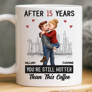 Custom Mug - Personalized Anniversary Wedding Gifts For Husband And Wife, Him And Her - You’re My Forever Brew