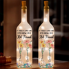 Custom Bottle Lamp - Personalized Best Friend Birthday Gifts For Women, Besties, Sisters, BFF - Timeless Friendship Glow