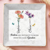 Custom Full-Print Jewelry Dish - Personalized Best Friend Birthday Gifts For Women, Besties, Sisters, BFF - Old Friends, New Flowers