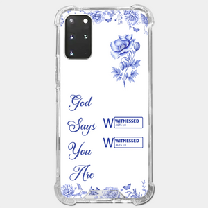 Custom Clear Phone Case - Personalized Best Friend Birthday Gifts For Women, Besties, Sisters, BFF - Each Letter, A Gift Of God