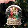 Custom Acrylic Ornament - Personalized Best Friend Christmas Birthday Gifts For Women, Besties, Sisters, BFF - Merry Moments With My Bestie