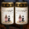 Custom Solar Stake Lights - Personalized Pet Memorial Sympathy Gifts For Dogs - My Hardest Goodbye, Forever Missed