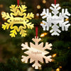 Custom Mirrored Acrylic Ornament - Personalized Christmas Birthday Gifts For Mom, Dad, Kids - Sparkle Of Togetherness