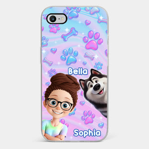 Custom Clear Phone Case - Personalized Birthday Gifts For Dog Lovers, Dog Dad And Mom - Pawfectly Yours