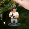 Custom Photo Acrylic Ornament - Personalized Christmas Birthday Sport Gifts For Sports Lovers - Life’s Better In A Ballpark