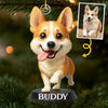 Custom Photo Acrylic Ornament - Personalized Christmas Birthday Gifts For Dog Cat Lovers, Dog Dad And Mom, Cat Owners - Cuteness Overload On The Tree