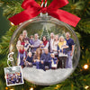 Custom Photo 3D Acrylic Ball Ornament - Personalized Christmas Birthday Gifts For Mom, Dad, Kids - Together Is Our Favorite Place