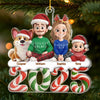 Custom Acrylic Ornament - Personalized Christmas Birthday Gifts For Family, Dog Cat Lovers - Our Little World