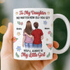 Custom Mug - Personalized Birthday Gifts For Dad, Mom, Daughter - Love Grows In Every Embrace
