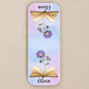 Custom Leather Magnetic Bookmark - Personalized Bookish Gifts For Book Lovers, Bookworms, Readers - Reading Is My Superpower