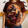 Custom Unisex T-shirt - Personalized Halloween Witchy Gifts For Women - Wickedly Good Vibes