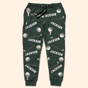 Custom Unisex Sweatpants - Personalized Christmas Birthday Golf Gifts For Men, Women - Game On Always