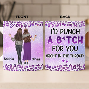 Custom Mug - Personalized Best Friend Birthday Gifts For Women, Besties, Sisters, BFF - Always Got Your Back