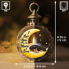 Custom Candlelight Lantern Ornament - Personalized Pet Christmas Memorial Sympathy Gifts For Dogs - Love Never Fades