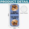 Custom Photo Leather Magnetic Bookmark - Personalized Bookish Gifts For Book Lovers, Bookworms, Dog Cat Lovers, Dog Dad And Mom, Cat Owners - Pawsed Here