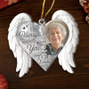 Custom Photo Acrylic Ornament - Personalized Christmas Memorial Sympathy Gifts For Loss Of Mom, Dad - Guiding Me From Heaven