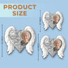Custom Photo Acrylic Ornament - Personalized Christmas Memorial Sympathy Gifts For Loss Of Mom, Dad - Guiding Me From Heaven
