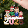 Custom Acrylic Ornament - Personalized Christmas Birthday Gifts For Family, Dog Cat Lovers - United In Joy