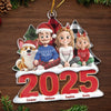 Custom Acrylic Ornament - Personalized Christmas Birthday Gifts For Family, Dog Cat Lovers - Sweet Family Moments