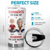 Custom Tumbler - Personalized Anniversary Wedding Gifts For Husband And Wife, Him And Her - Our Love Our Story