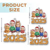 Custom Acrylic Ornament - Personalized Christmas Birthday Gifts For Family, Dog Cat Lovers - Gingerbread Dreams, Family Themes