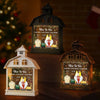 Custom LED House Lantern Light - Personalized Christmas Birthday Gifts For Mom, Dad, Brother, Sister, Kids - Always In Our Hearts And Thoughts