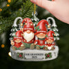 Custom Gnome Acrylic Ornament - Personalized Christmas Birthday Gifts For Grandpa, Grandma - Holiday Magic Grows With Every Gnome