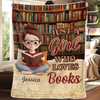 Custom Blanket - Personalized Bookish Gifts For Book Lovers, Bookworms, Readers - Book Blanket Bliss