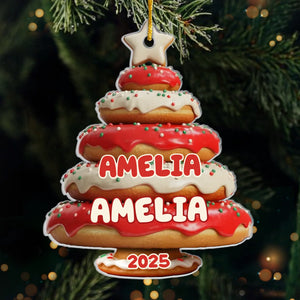 Custom Acrylic Ornament - Personalized Christmas Birthday Gifts For Mom, Dad, Brother, Sister, Kids - Home Filled With Love