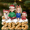 Custom Acrylic Ornament - Personalized Christmas Birthday Gifts For Family, Dog Cat Lovers - Perfect Christmas Love