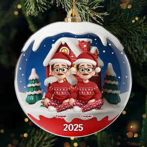 Custom Acrylic Ornament - Personalized Christmas Birthday Gifts For Family, Dog Cat Lovers - Home Sweet Home