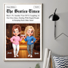 Custom Vertical Poster - Personalized Best Friend Christmas Birthday Gifts For Women, Besties, Sisters, BFF - With You Always Better