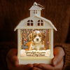 Custom Photo Cardinal LED House Lantern Light - Personalized Pet Christmas Memorial Sympathy Gifts For Dogs, Cats - Gentle Companions Forever In Memory