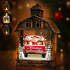 Custom Snowman LED Tabletop Lantern Light - Personalized Christmas Birthday Gifts For Mom, Dad, Brother, Sister, Kids - Love Makes Us Strong Together