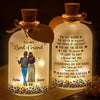 Custom Glass Bottle LED Light - Personalized Best Friend Birthday Gifts For Women, Besties, Sisters, BFF - Besties Make Life Shine