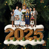 Custom Photo Acrylic Ornament - Personalized Christmas Birthday Gifts For Mom, Dad, Brother, Sister, Kids - Cozy Xmas Crew