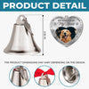 Custom Photo Bell Ornament With Charms - Personalized Pet Christmas Memorial Sympathy Gifts For Dogs, Cats - Memories Wag Through Every Day