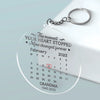 Custom Shaped Acrylic Keychain - Personalized Memorial Sympathy Gifts For Loss Of Mom, Dad - A Piece Of You Stays